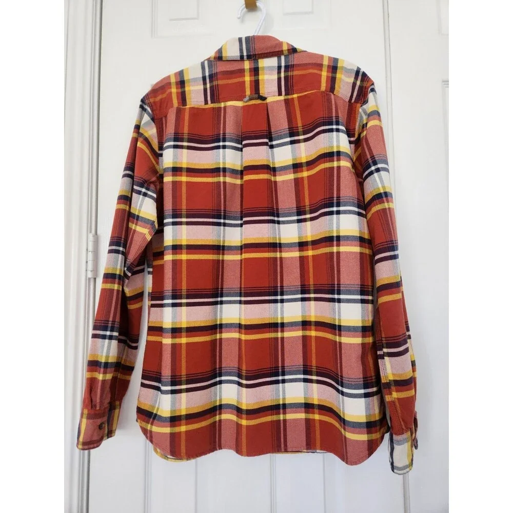 The North Face Men's Heritage Plaid Flannel Shirt Size L Cabincore Outdoor